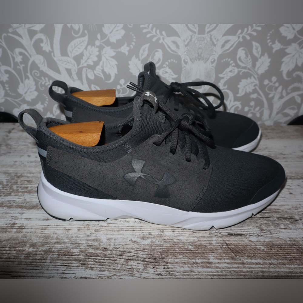 UNDER ARMOUR UA DRIFT RN MINERAL WOMEN'S RUNNING SHOES, SIZE 9 GREY 1288065-001